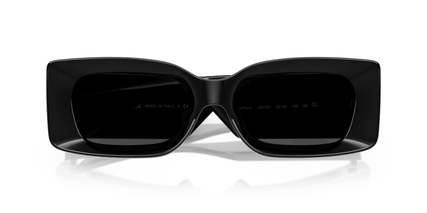 VERSACE 0ve4474u 52 Black W/ Dark Grey Accessories - Image 5
