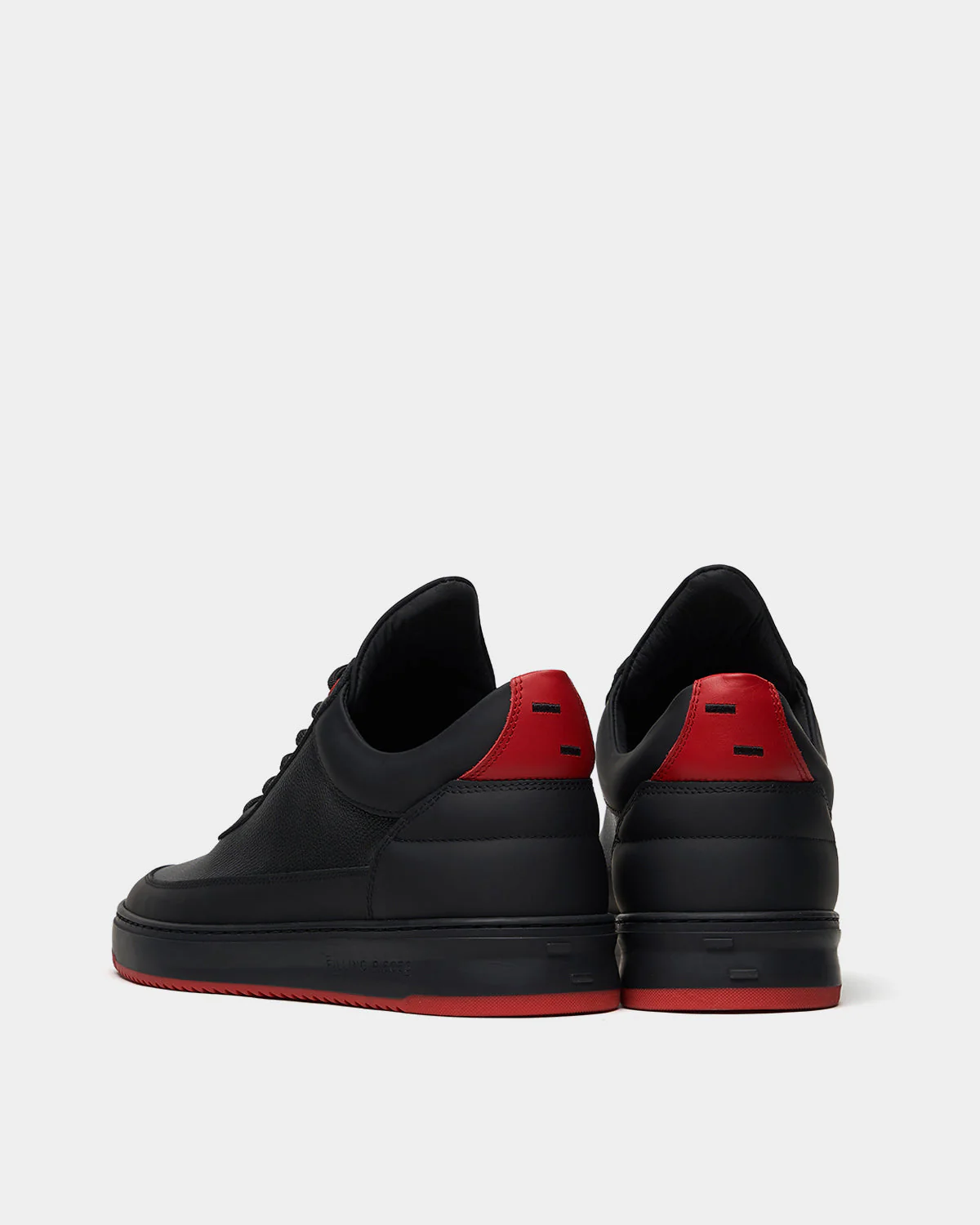 FILLING PIECES Low Top Tech Crumbs Red Mens Sneakers - Image 2