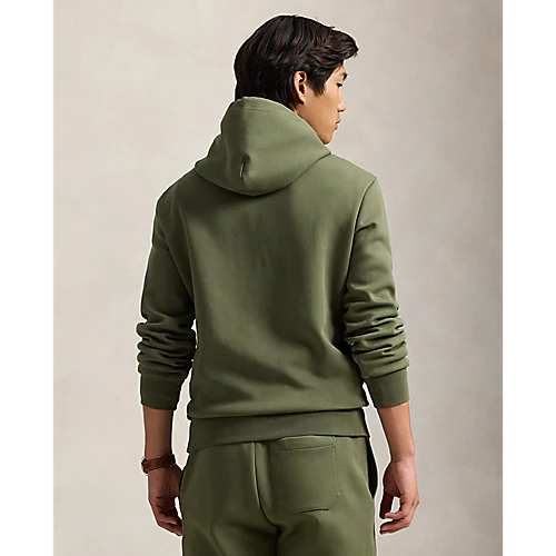 POLO RL Leather Big Pony Fleece Hoodie Mens Apparel - Image 4