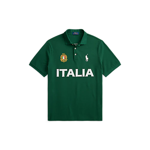 POLO RL Short Sleeve Mesh Polo - Italy Men's Apparel