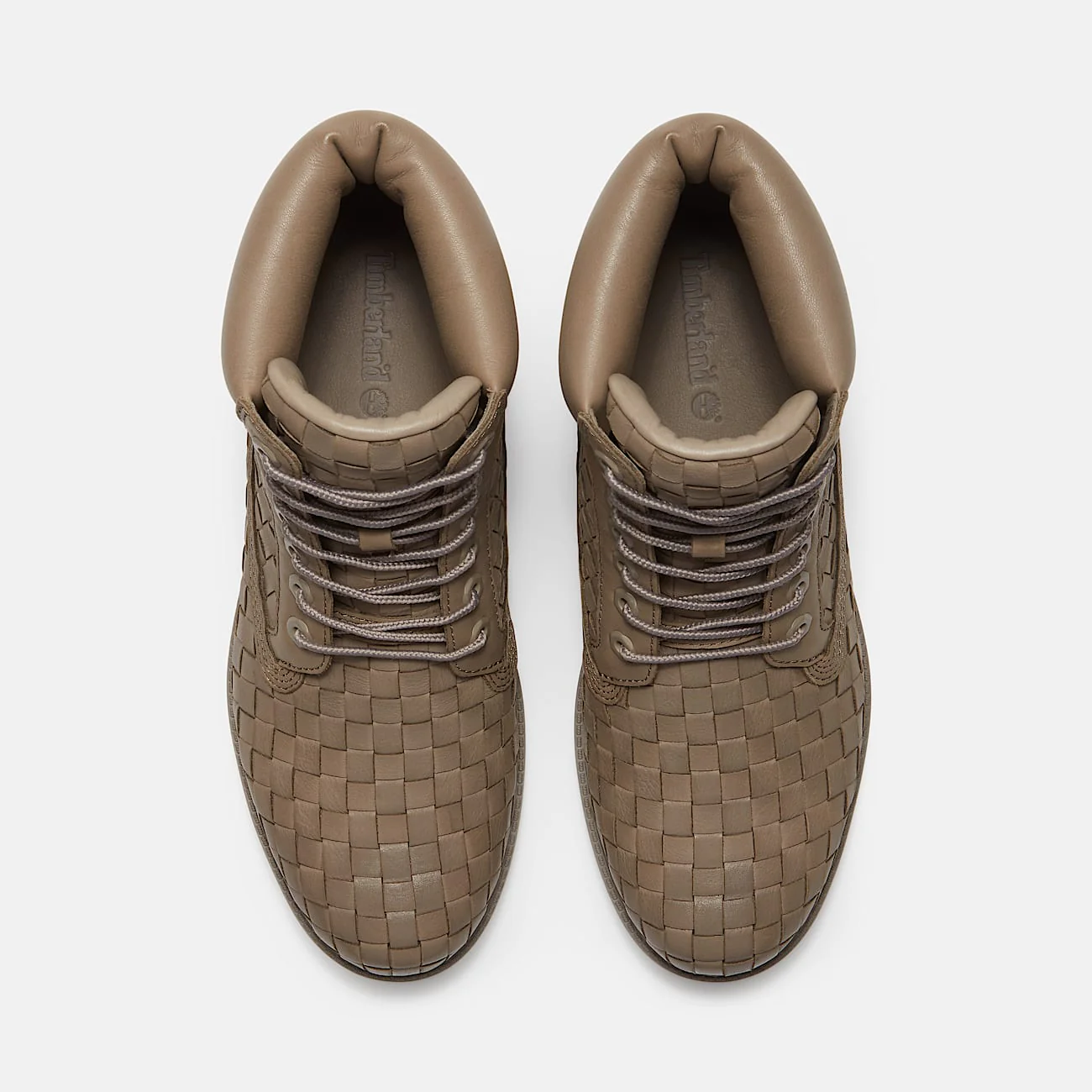 TIMBERLAND 6 Inch Woven Lace Up Boot Men's Boots - Image 2