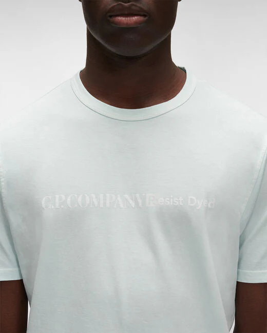 C.P. COMPANY 20/1 Jersey Resist Dyed T-Shirt Mens Apparel - Image 5