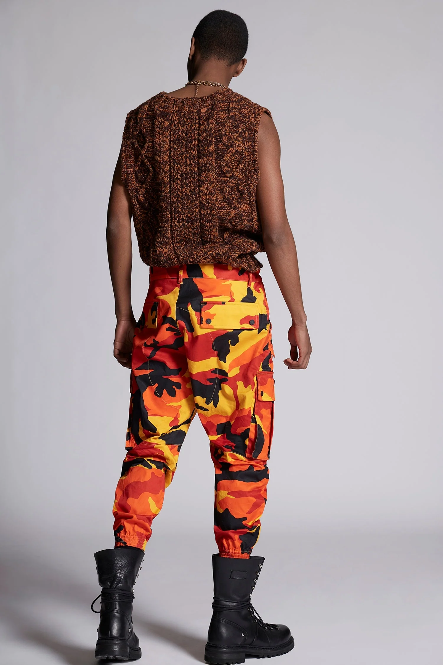 DSQUARED2 Sport Cargo Trousers Mens Apparel - Image 2