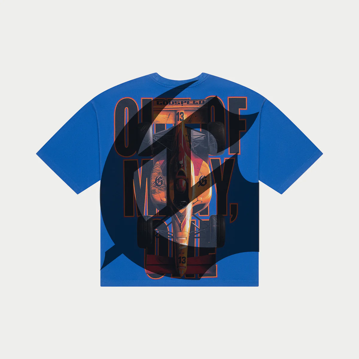 GODSPEED F-1 Finishline T-shirt Mens Apparel - Image 2
