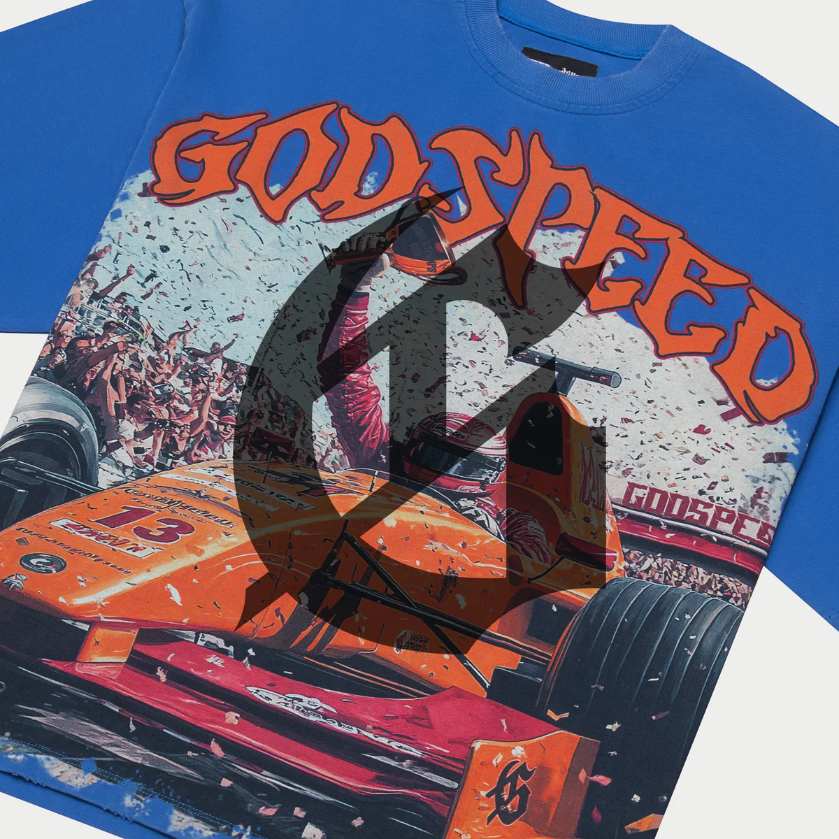 GODSPEED F-1 Finishline T-shirt Mens Apparel - Image 3