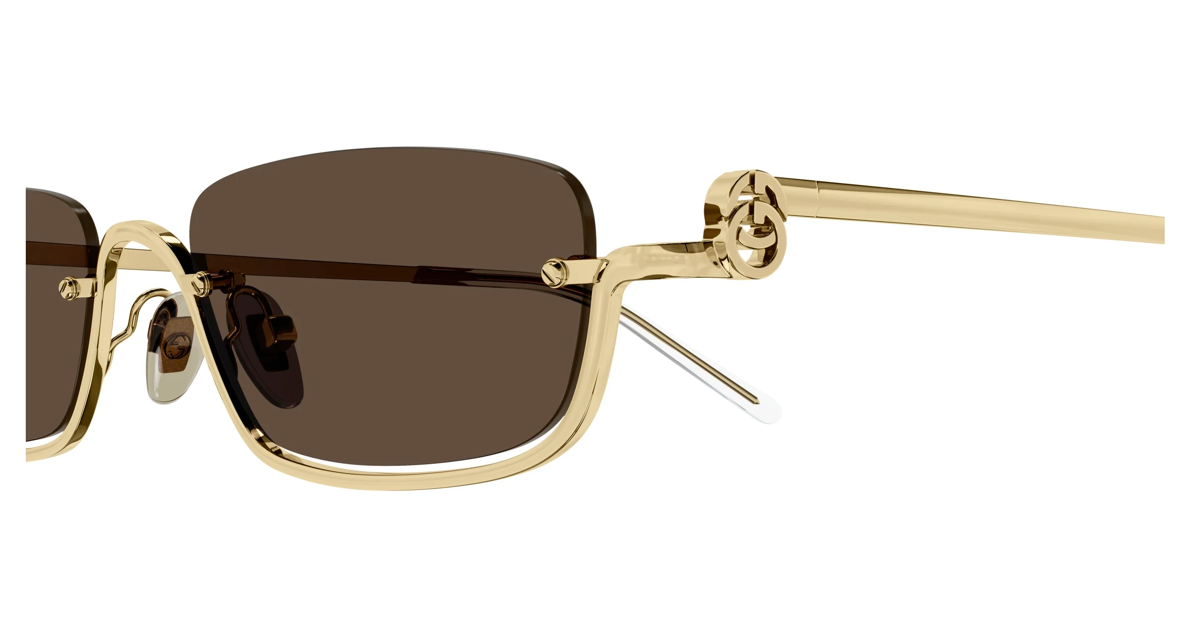 GUCCI 55 Sungalss Unisex Metal Accessories - Image 2