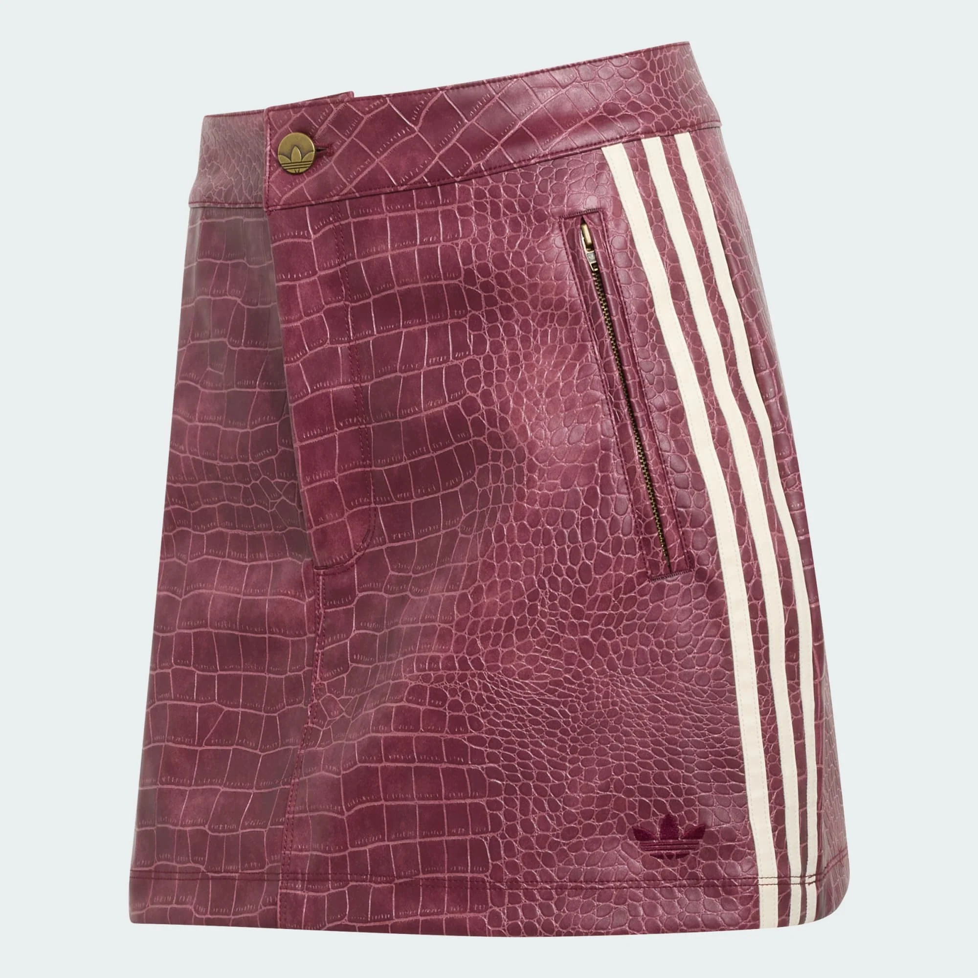 ADIDAS Pleather Mini Skirt Women's Apparel