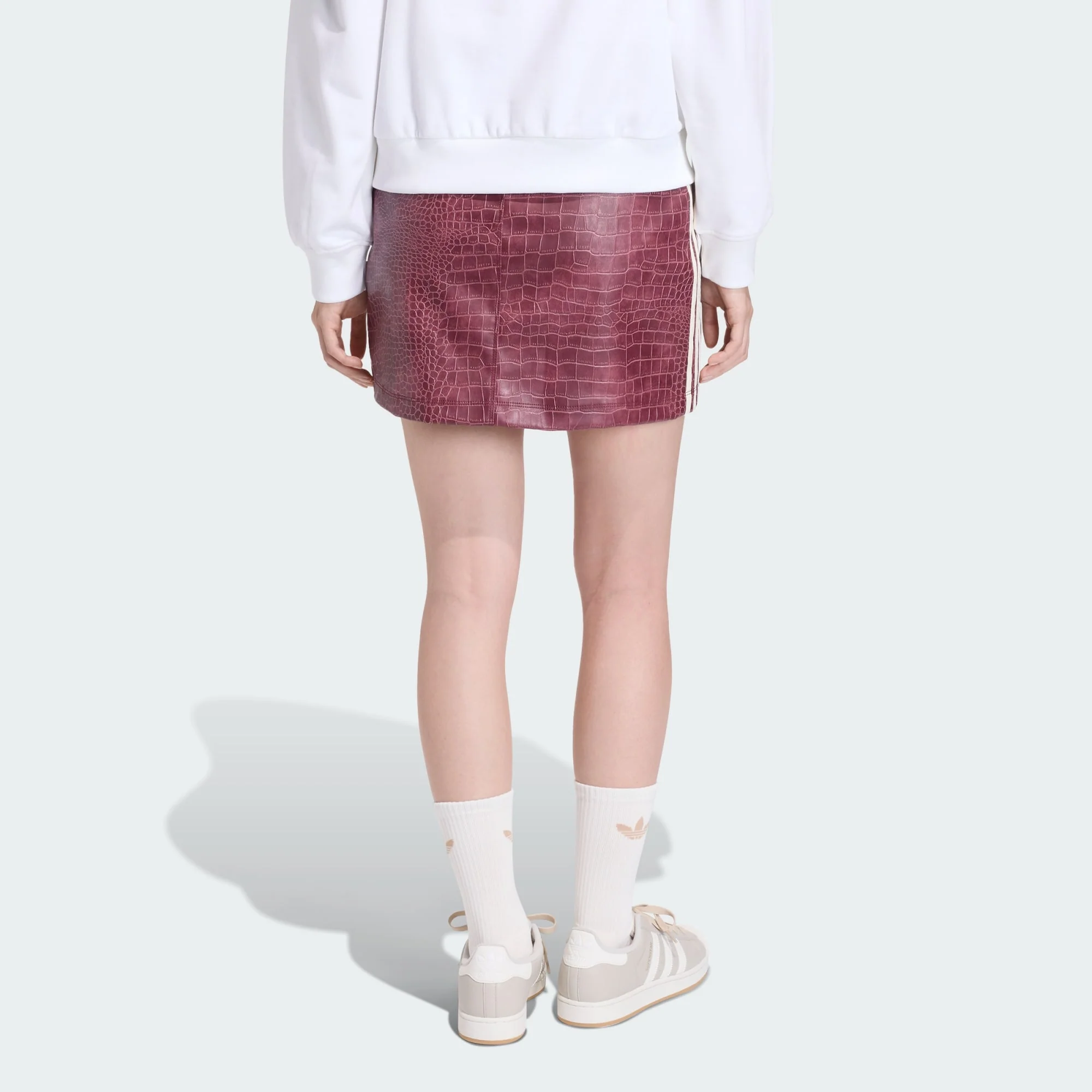 ADIDAS Pleather Mini Skirt Women's Apparel - Image 4