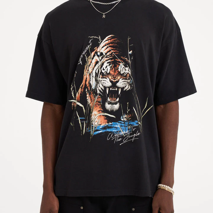 REPRESENT Welcome To The Jungle T-shirt Mens Apparel - Image 4