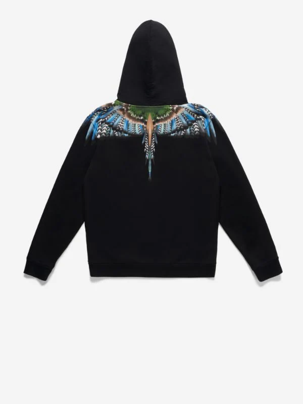 MARCELO BURLON GRIZZLY WINGS REGULAR HOODIE Mens Apparel - Image 2