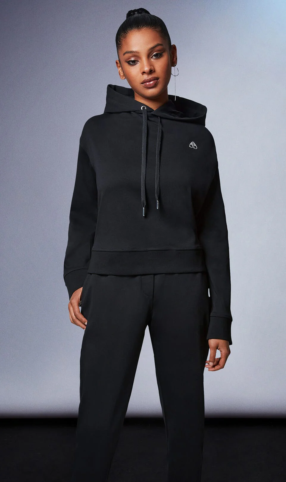 MOOSE KNUCKLES ALICE CREEK HOODIE Womens Apparel