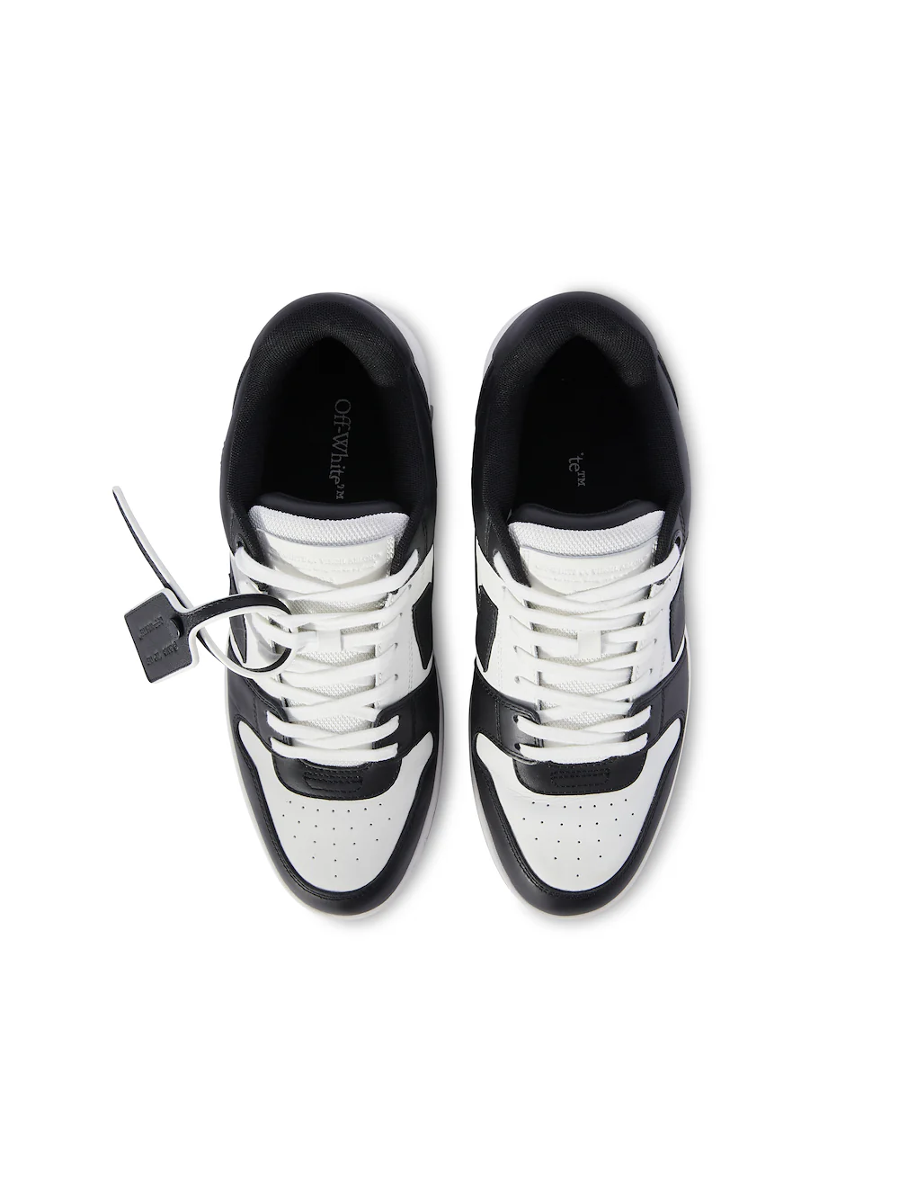 OFF-WHITE Out Of Office Calf Leather Mens Sneakers - Image 6