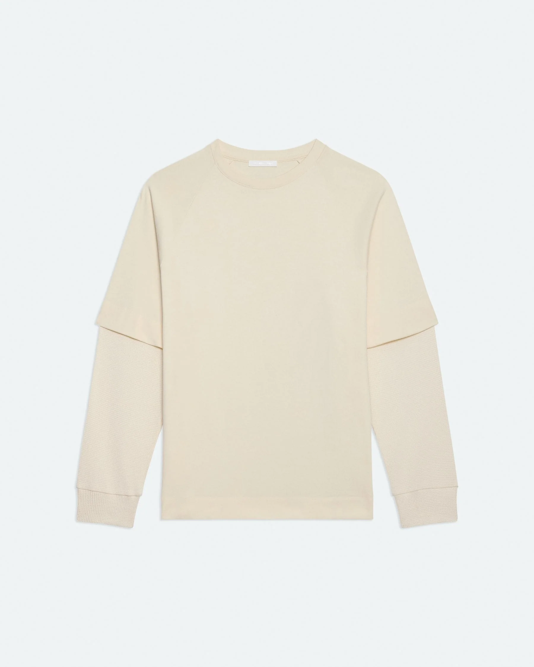 HELMUT LANG Double-Layer Waffle Tee Mens Apparel