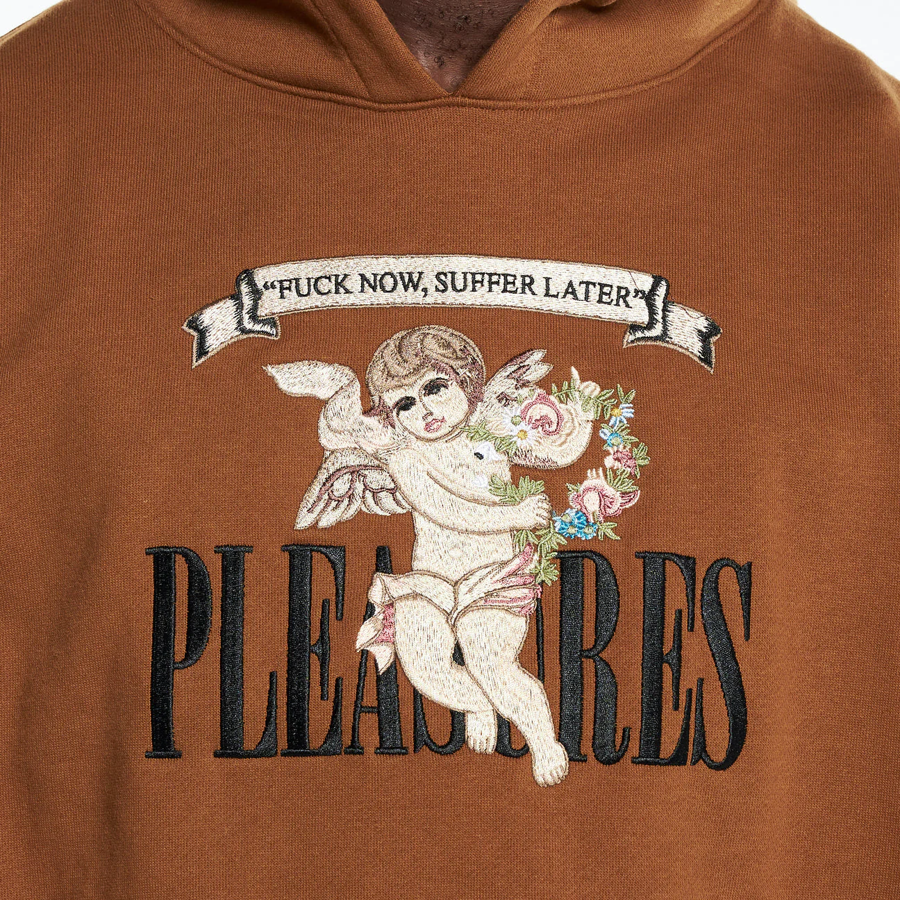 PLEASURES Suffering Hoodie Unisex Apparel - Image 4