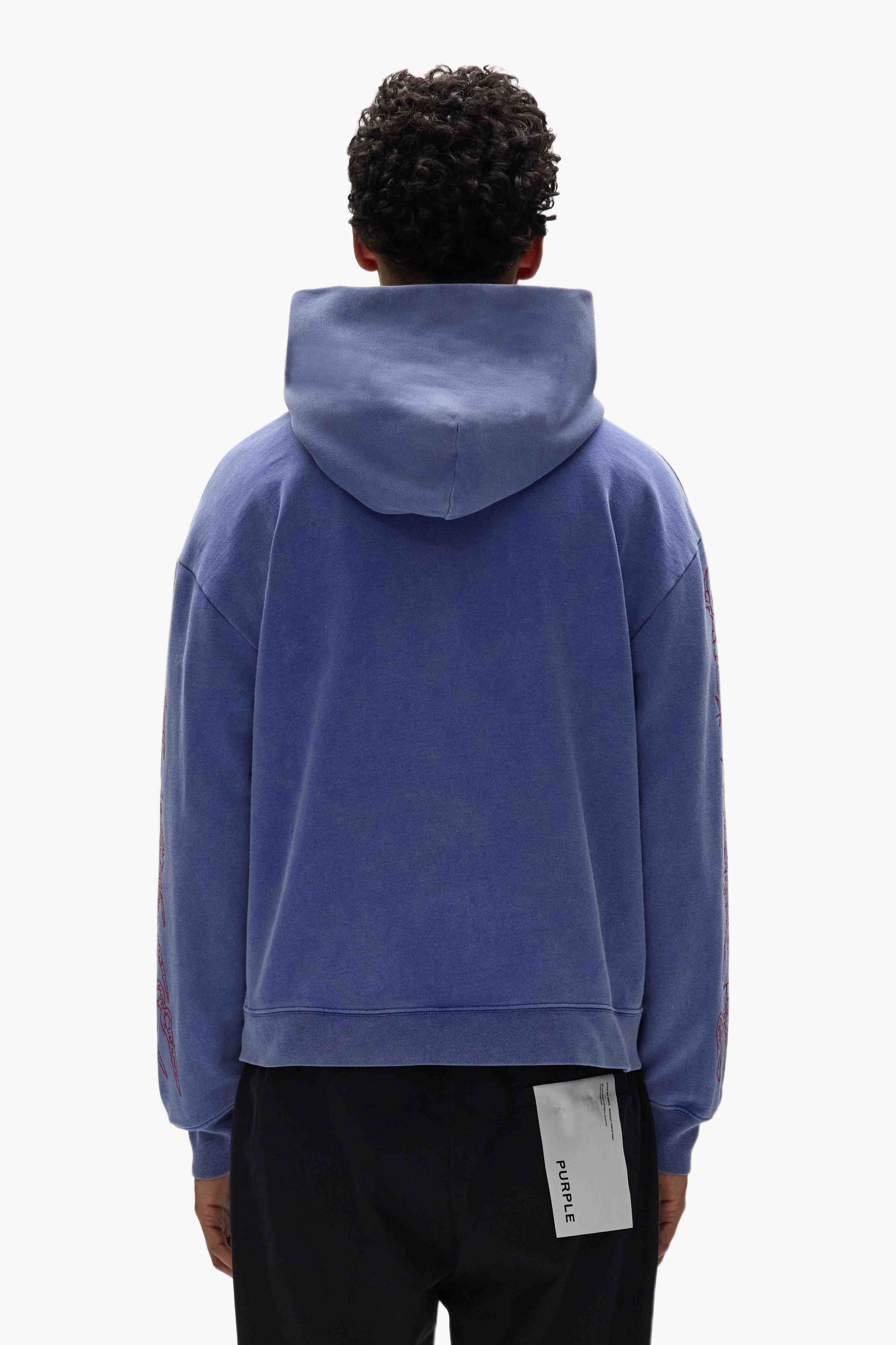 PURPLE BRAND P447 Mwt Po Hoody Mens Apparel - Image 3