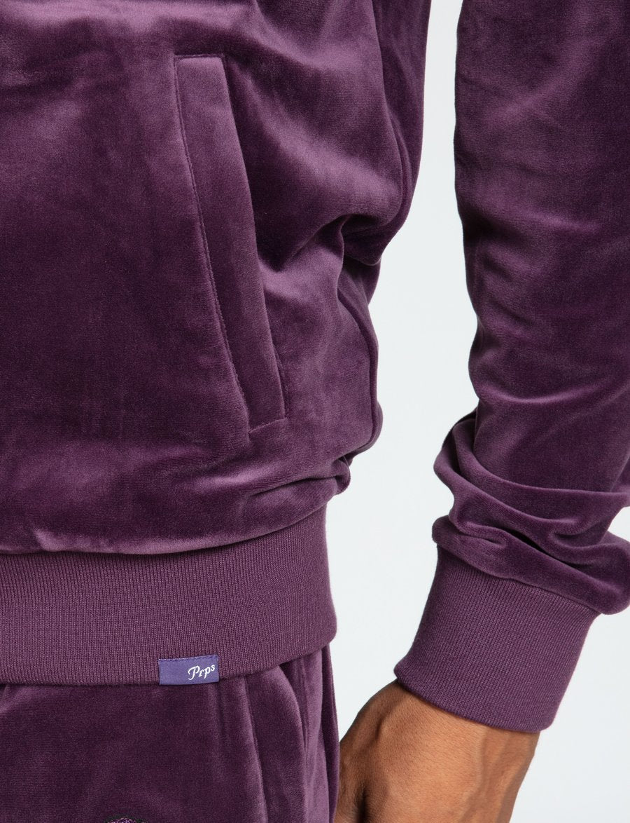 PRPS BUXTON VELOUR CHERUB HOODIE Mens Apparel - Image 5