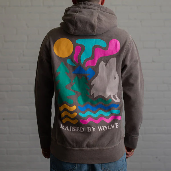 RAISED BY WOLVES REFLECTIONS HOODIE Mens Apparel - Image 4