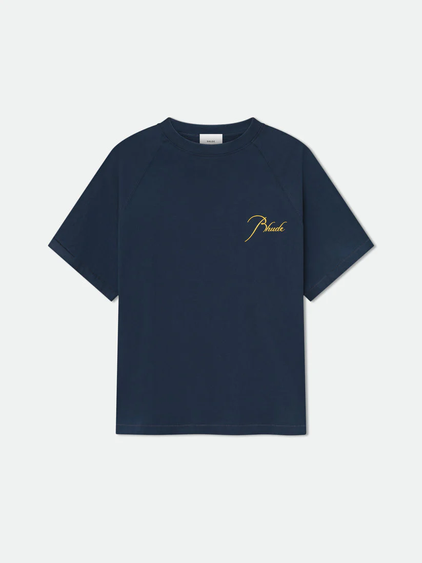 RHUDE Classique Raglan Tee Mens Apparel