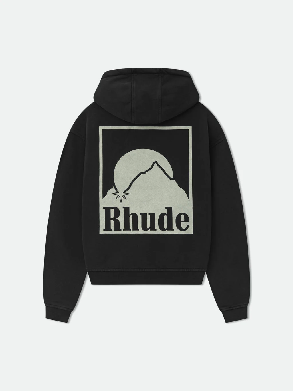 RHUDE Moonlight Badge Hoodie Mens Apparel - Image 2