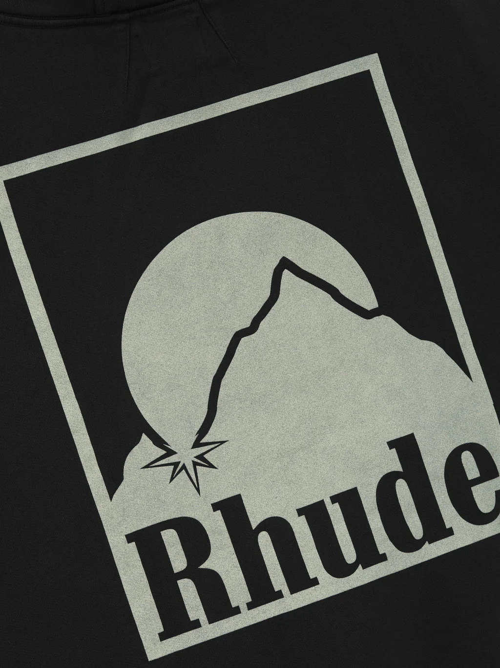 RHUDE Moonlight Badge Hoodie Mens Apparel - Image 4