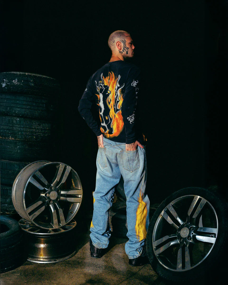 VLONE Riders Club L/s Tee Unisex Apparel - Image 3