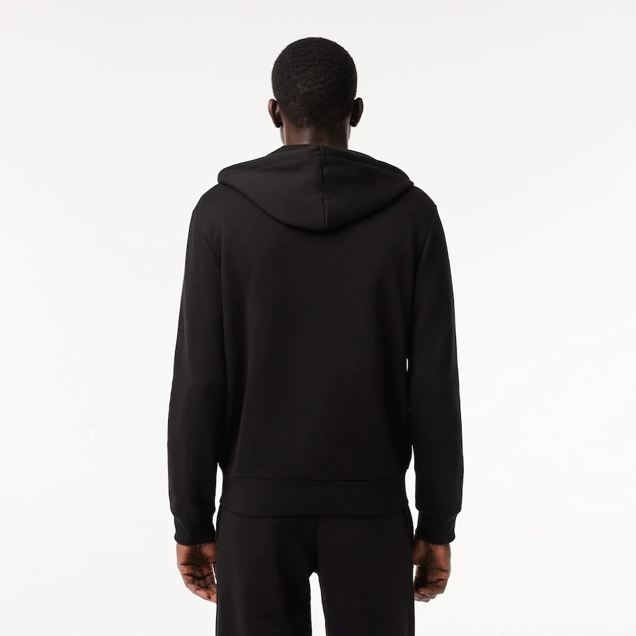 Lacoste Fleece Zipped Hoodie Mens Apparel - Image 3