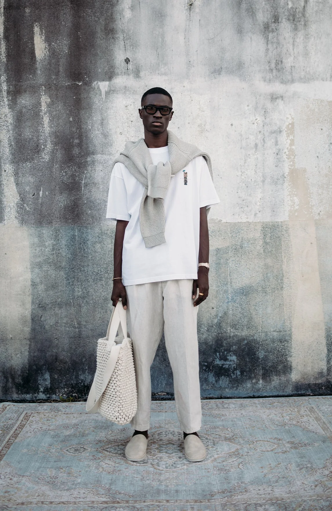 STAMPD Checked Out Relaxed Tee Mens Apparel - Image 5