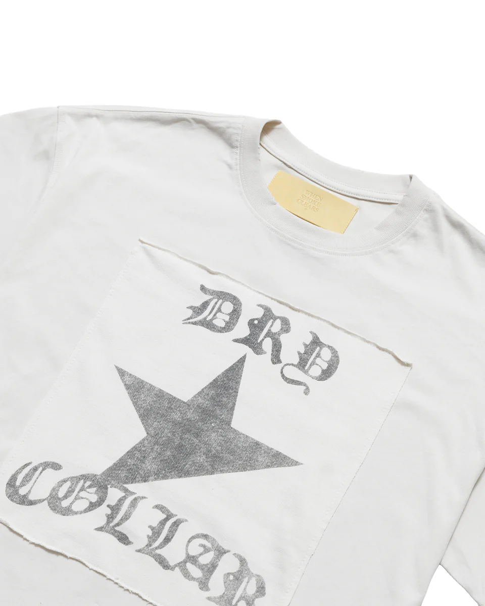 WHENSMOKECLEARS Dry Collar Patch Tee Mens Apparel - Image 3