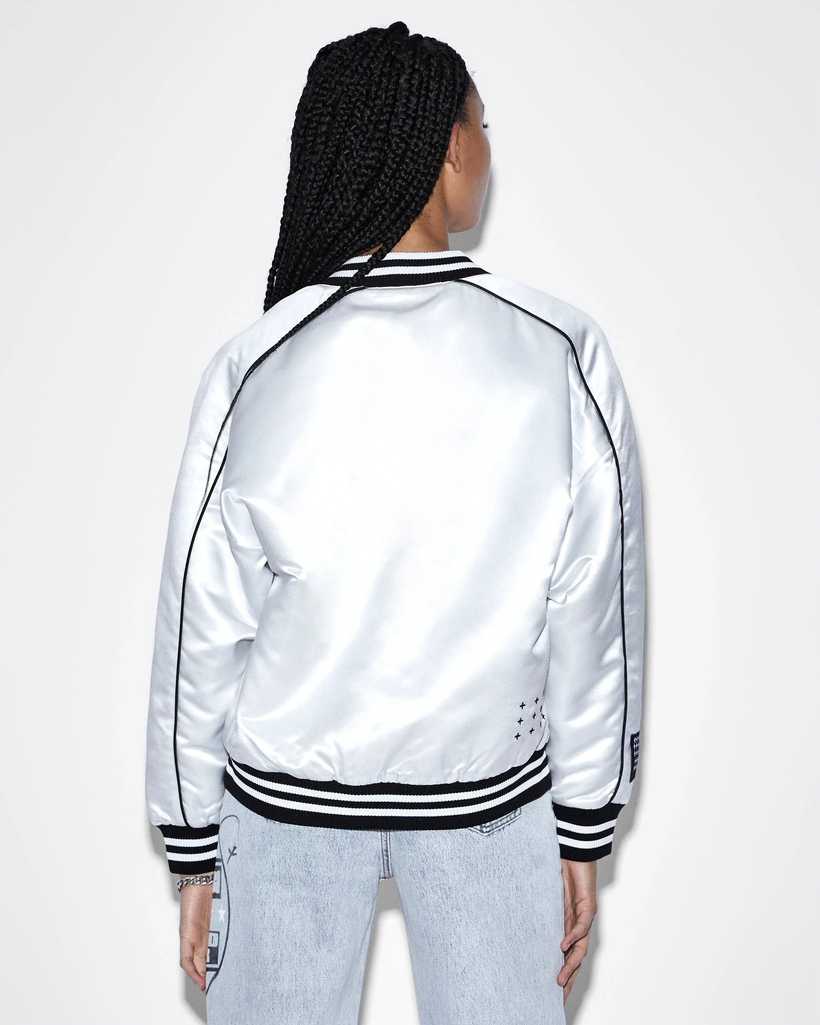 KSUBI Retro Bomber Womens Apparel - Image 2